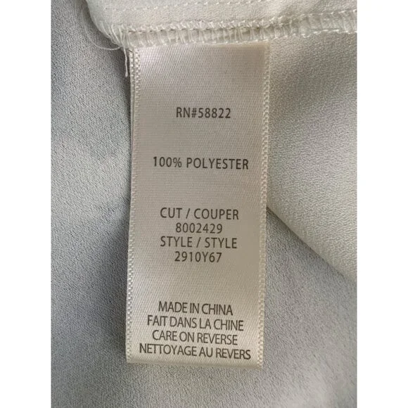 NWT Max Studio M Floral Maxi Dress Short Bell Sleeves Smock Tiered 8195 A-line - Picture 6 of 12